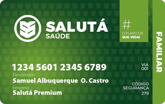 cartao saluta Saúde